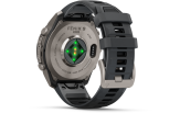 Spordikell Garmin fenix 9 47mm Pro - Titanium with Graphite/Black Silicone Band