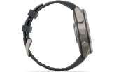 Spordikell Garmin fenix 9 47mm Pro - Titanium with Graphite/Black Silicone Band