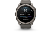 Spordikell Garmin fenix 9 51mm Standard - Titanium with Pebble Grey Silicone Band