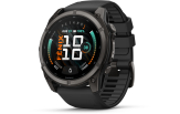 Spordikell Garmin fenix 9 51mm Standard - Carbon Grey DLC Titanium with Black Silicone Band