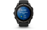 Spordikell Garmin fenix 9 51mm Standard - Carbon Grey DLC Titanium with Black Silicone Band