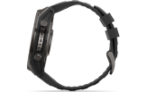 Spordikell Garmin fenix 9 51mm Standard - Carbon Grey DLC Titanium with Black Silicone Band
