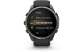Spordikell Garmin fenix 9 51mm Pro inReach - Carbon Gray DLC Titanium with Black/Pebble Grey Silicone Band