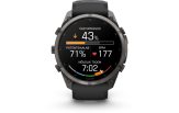 Spordikell Garmin fenix 9 51mm Pro inReach - Carbon Gray DLC Titanium with Black/Pebble Grey Silicone Band