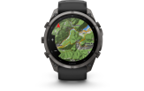 Spordikell Garmin fenix 9 51mm Pro inReach - Carbon Gray DLC Titanium with Black/Pebble Grey Silicone Band
