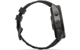 Spordikell Garmin fenix 9 51mm Pro inReach - Carbon Gray DLC Titanium with Black/Pebble Grey Silicone Band