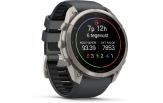 Spordikell Garmin fenix 9 51mm Pro - Titanium with Graphite/Black Silicone Band