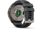 Spordikell Garmin fenix 9 51mm Pro inReach - Titanium with Graphite/Black Silicone Band
