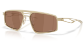 P&auml;ikeseprillid OAKLEY Bushwick Satin Light Gold Prizm Tungsten Polarized
