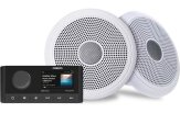 Fusion laevaraadio ja k&otilde;larite komplektid MS-RA210 ja XS Classic k&otilde;larid