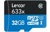 Lexar 633x 32GB microSD class 10 UHS1
