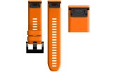 Kiirkinnitusega kellarihmad 20mm Silikoon - oranž