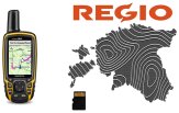 Garmin K&auml;si GPS GPSMAP 64 GPSMAP 64+Regio Eesti topo
