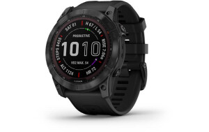 Spordikell Garmin fenix 7X Sapphire Solar -  Black DLC Ti  Black Band
