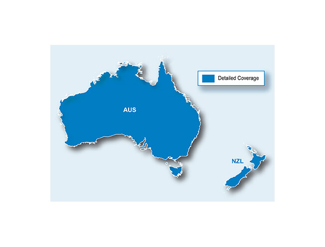 Austraalia ja Uus-Meremaa teede mälukaart