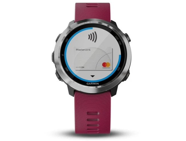 Spordikell Garmin Forerunner 645 music punane/hõbe