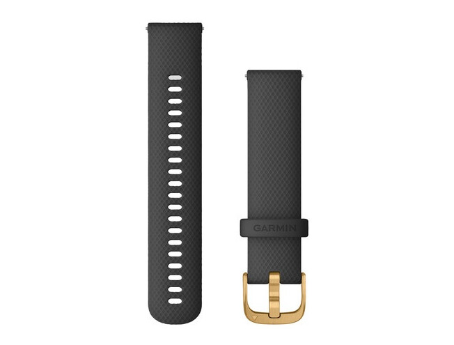 Kellarihm Quick Release (20mm) Black with Gold Hardware (VENU) 125-218 mm Black/Gold 125-218 mm