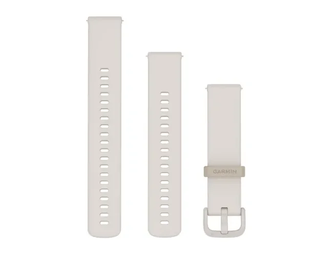 Quick Release silikoon kellarihmad (20mm) Ivory (VA5)