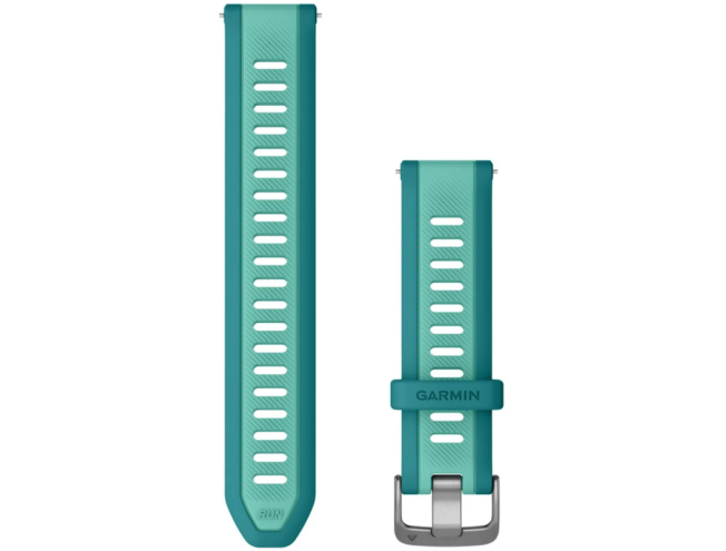 Quick Release silikoon kellarihmad (20mm) Turquoise/Aqua
