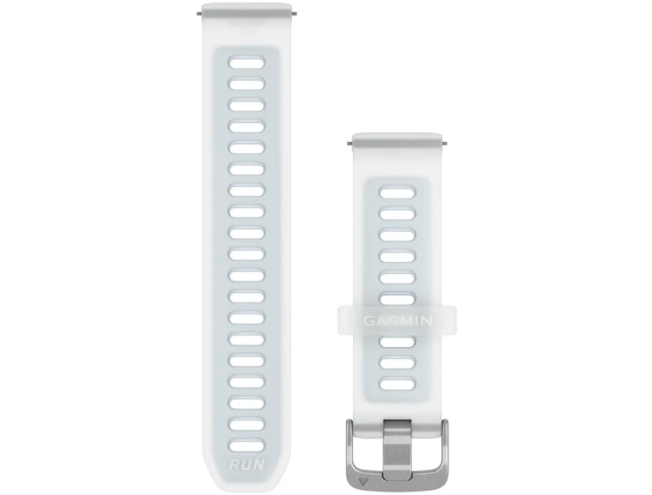 Quick Release silikoon kellarihmad (20mm) Translucent Whitestone/Cloud Blue