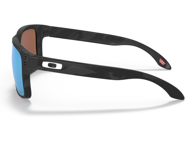 P&auml;ikeseprillid OAKLEY Holbrook Matte Black Camo Prizm Deep Water Polarized