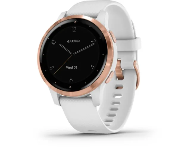 Spordikell Garmin vivoactive 4S roosa kuld/valge