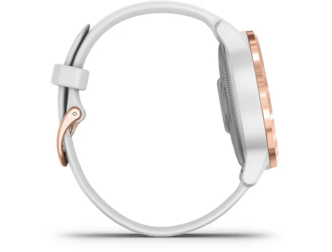 Spordikell Garmin vivoactive 4S roosa kuld/valge