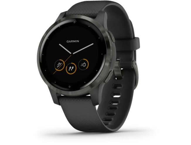 Spordikell Garmin vivoactive 4S PVD Black/Slate hall/must