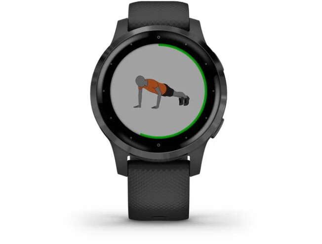 Spordikell Garmin vivoactive 4S PVD Black/Slate hall/must