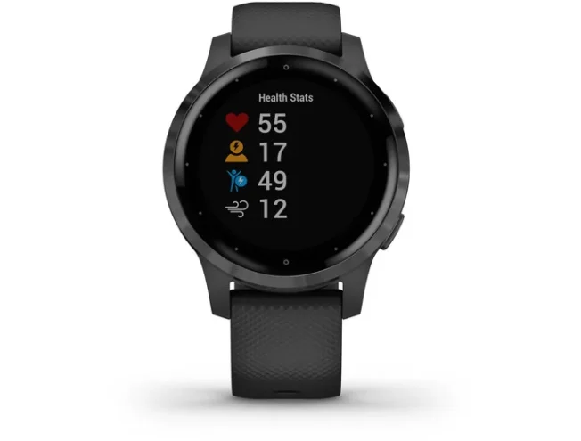 Spordikell Garmin vivoactive 4S hall/must