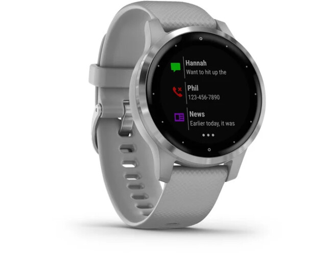 Spordikell vivoactive 4S hõbe/hall