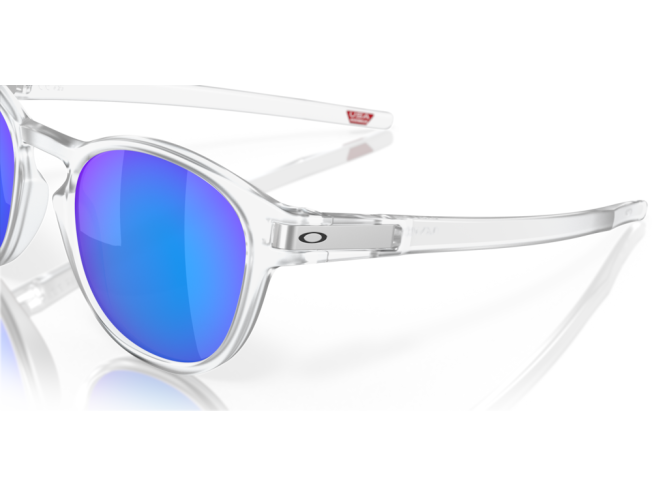P&auml;ikeseprillid OAKLEY Latch Matte Clear Prizm Sapphire Polarized
