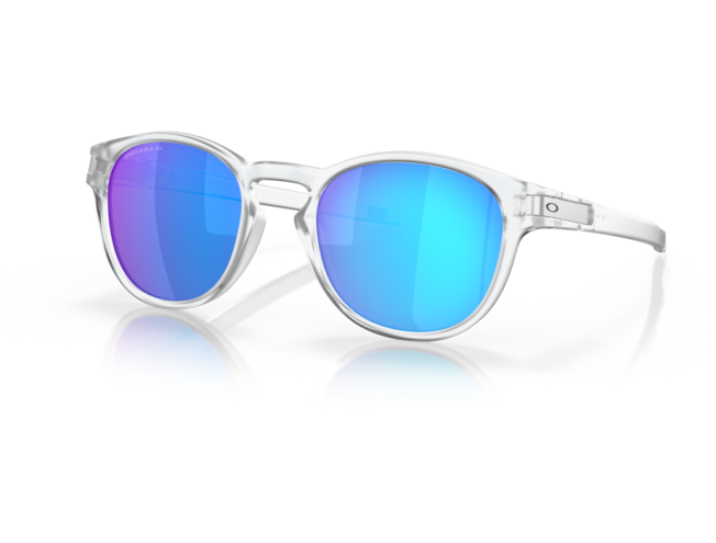 P&auml;ikeseprillid OAKLEY Latch Matte Clear Prizm Sapphire Polarized