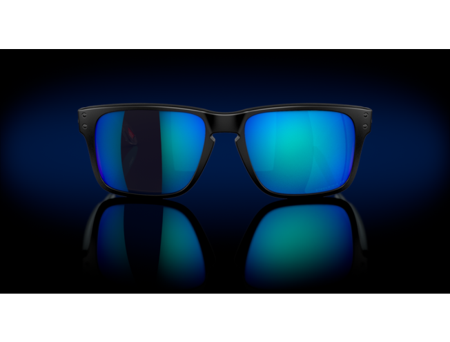 P&auml;ikeseprillid OAKLEY Holbrook XS Matte Transparent Stonewash Prizm Sapphire Polarized