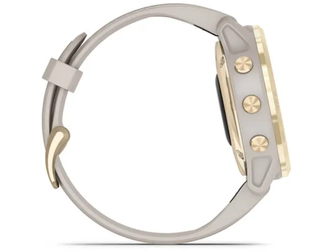 Multispordi kell fenix 6s Pro Solar - kuld, helebeeži rihmaga