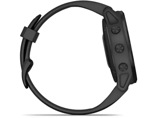 Multispordi kell fenix 6s PRO -  must, musta rihmaga