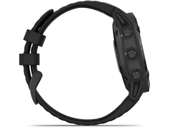 Multispordi kell Garmin fenix 6 PRO - must, musta rihmaga