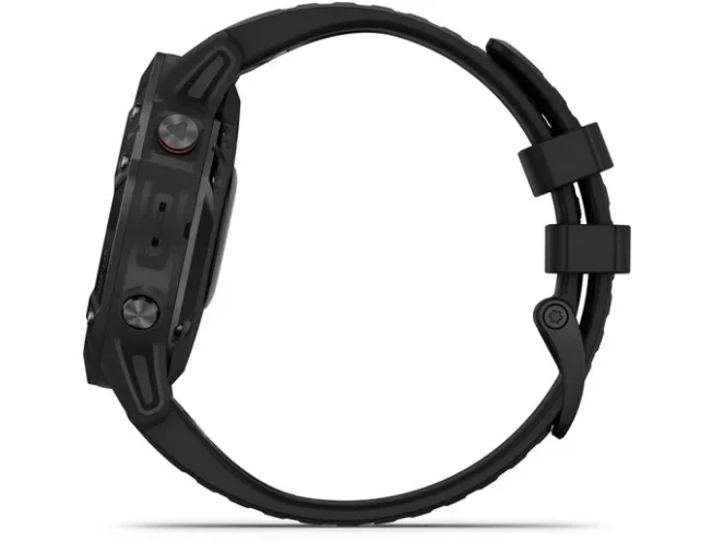 Multispordi kell Garmin fenix 6 PRO - must, musta rihmaga