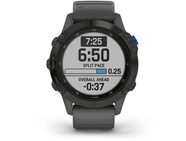 Multispordi kell Garmin fenix 6 Pro Solar - must, halli rihmaga