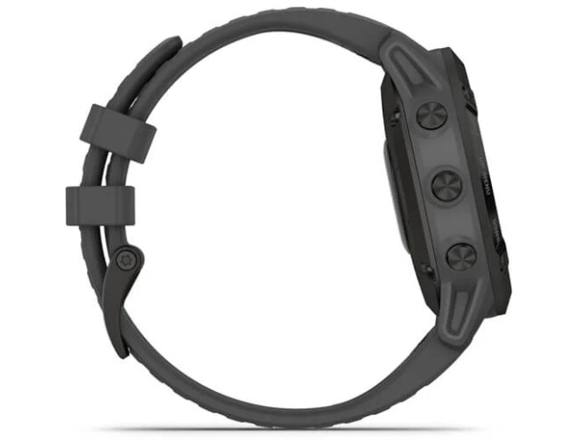 Spordikell Garmin fēnix 6 Pro Solar Pro Solar - must, halli rihmaga