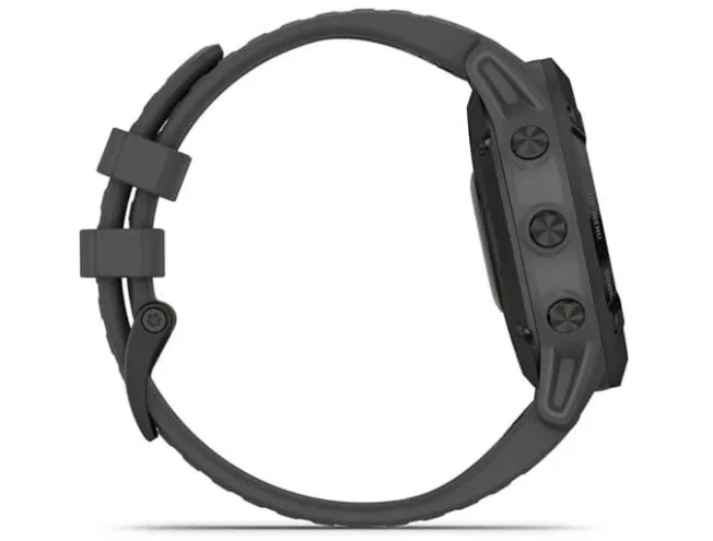 Multispordi kell Garmin fenix 6 Pro Solar - must, halli rihmaga