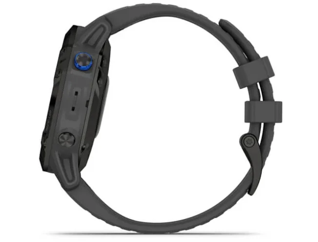 Multispordi kell Garmin fenix 6 Pro Solar - must, halli rihmaga