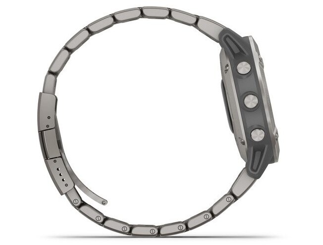Multispordi kell Garmin fenix 6 Safiir - Ti hall, titaanium rihmaga
