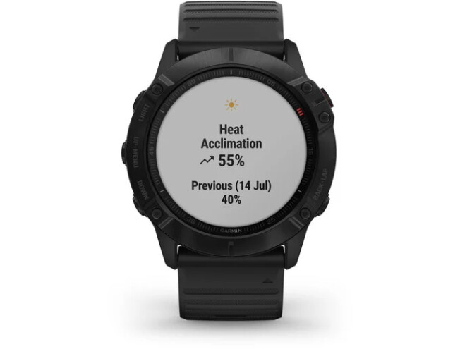 Spordikell Garmin fenix 6X PRO; must, musta rihmaga PRO - must, musta rihmaga