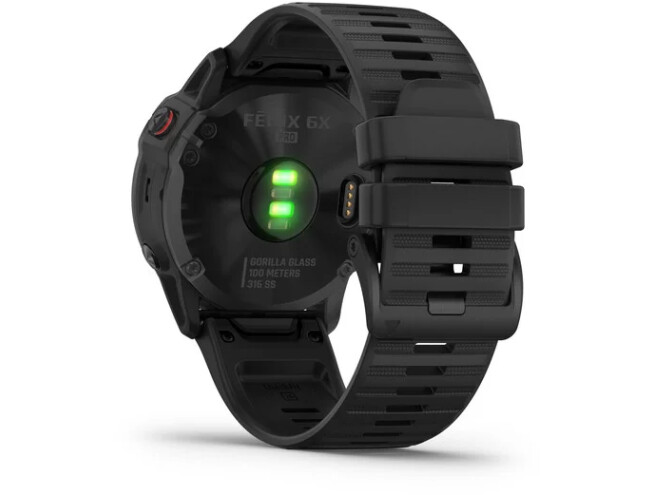 Spordikell Garmin fenix 6X PRO; must, musta rihmaga PRO - must, musta rihmaga