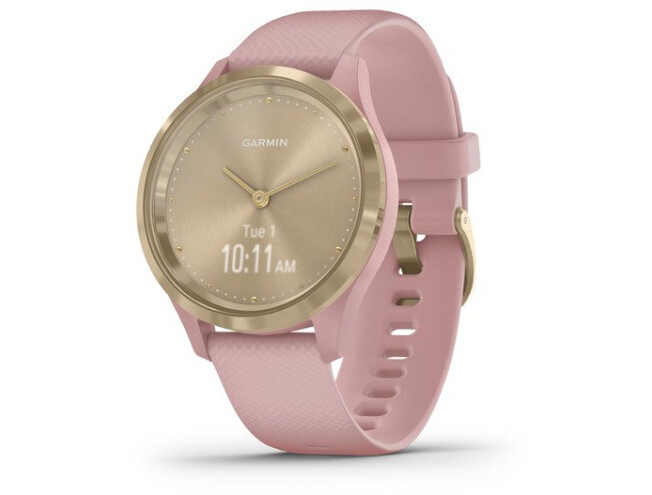 Aktiivsuskell Garmin vivomove 3S Sport Champagne-Rose, Silicone kuld/roosa