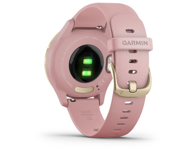 Aktiivsuskell Garmin vivomove 3S Sport Champagne-Rose, Silicone kuld/roosa