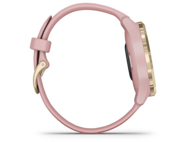 Aktiivsuskell Garmin vivomove 3S Sport Champagne-Rose, Silicone kuld/roosa