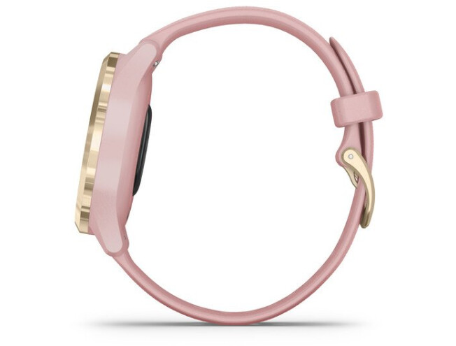 Aktiivsuskell Garmin vivomove 3S Sport Champagne-Rose, Silicone kuld/roosa