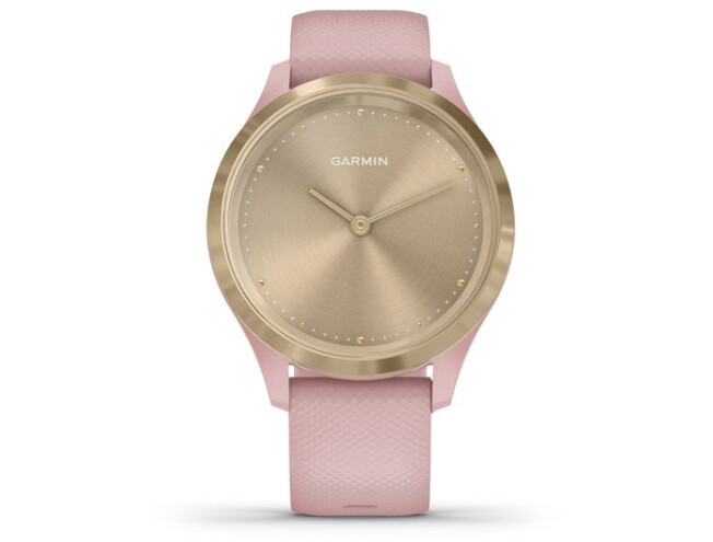 Aktiivsuskell Garmin vivomove 3S Sport Champagne-Rose, Silicone kuld/roosa